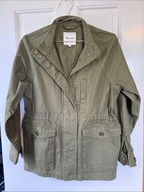 Madewell Northover Olive Utility Jacket